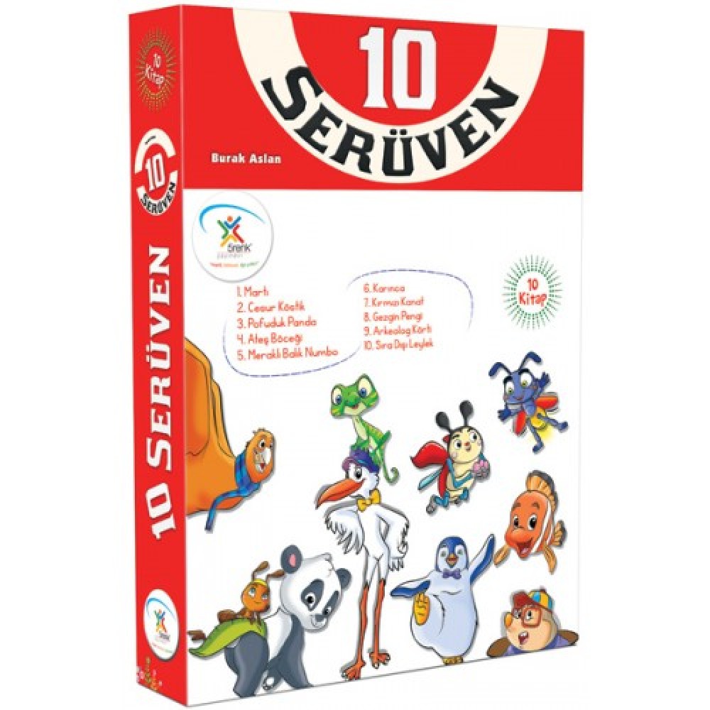 10 Serüven (10 Kitap)