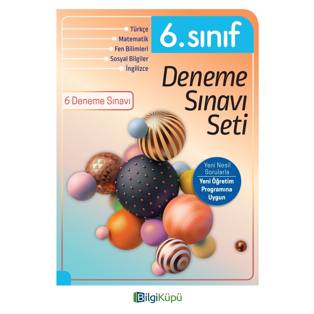 Bilgi Küpü 6. Sınıf Deneme Sınavı Seti