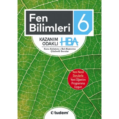 6.Sınıf Fen Bilimleri Kazanım Odaklı HBA