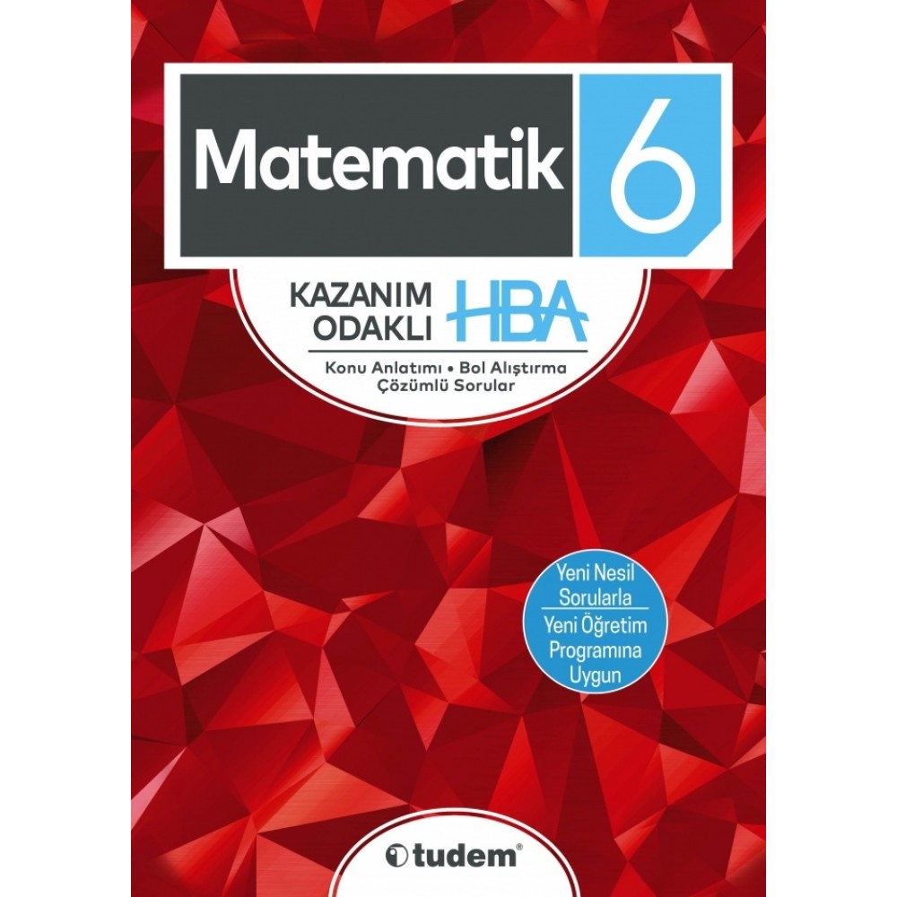 6.Sınıf Matematik Kazanım Odaklı HBA