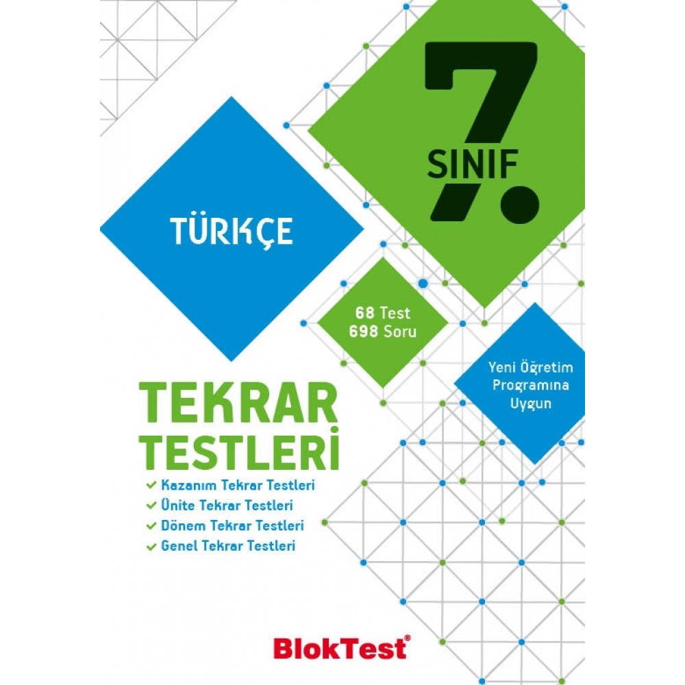 7.Sınıf Türkçe Tekrar Testleri