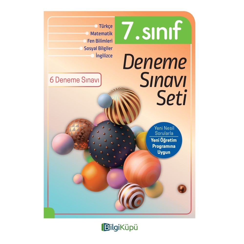 Bilgi Küpü 7. Sınıf Deneme Sınavı Seti