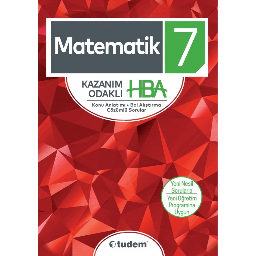 7.Sınıf Matematik Kazanım Odaklı HBA