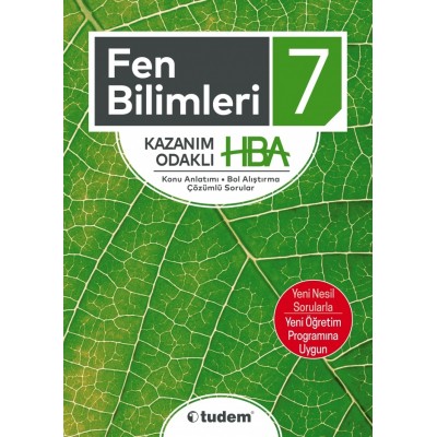 7.Sınıf Fen Bilimleri Kazanım Odaklı HBA