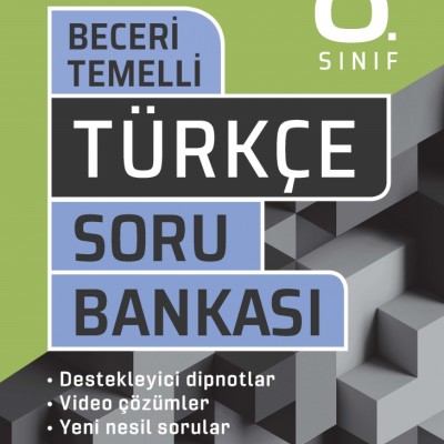 8. Sınıf Türkçe Beceri Temelli Soru Bankası