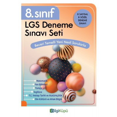 BilgiKüpü 8.Sınıf LGS Deneme Sınav Seti