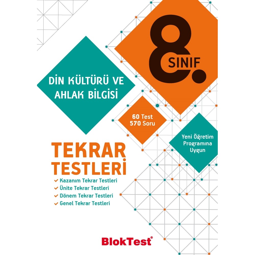 8.Sınıf Din Kültürü ve Ahlak Bilgisi Tekrar Testleri