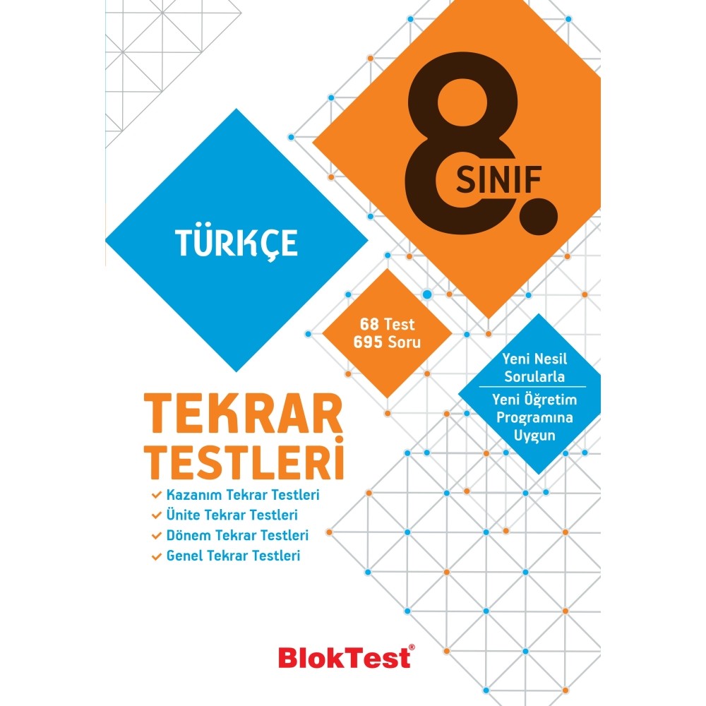 8.Sınıf Türkçe Tekrar Testleri