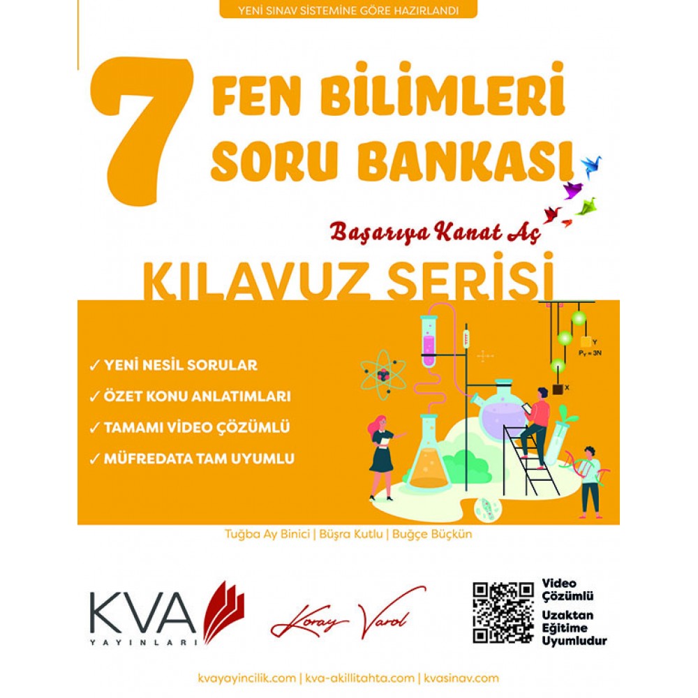 7. SINIF KILAVUZ SERİSİ FEN BİLİMLERİ SORU BANKASI