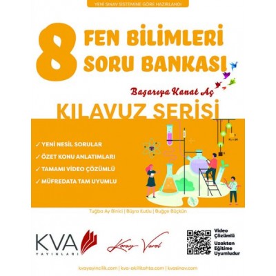 8. SINIF KILAVUZ SERİSİ FEN BİLİMLERİ SORU BANKASI