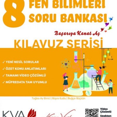 8. SINIF KILAVUZ SERİSİ FEN BİLİMLERİ SORU BANKASI