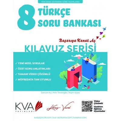 8. SINIF KILAVUZ SERİSİ TÜRKÇE SORU BANKASI