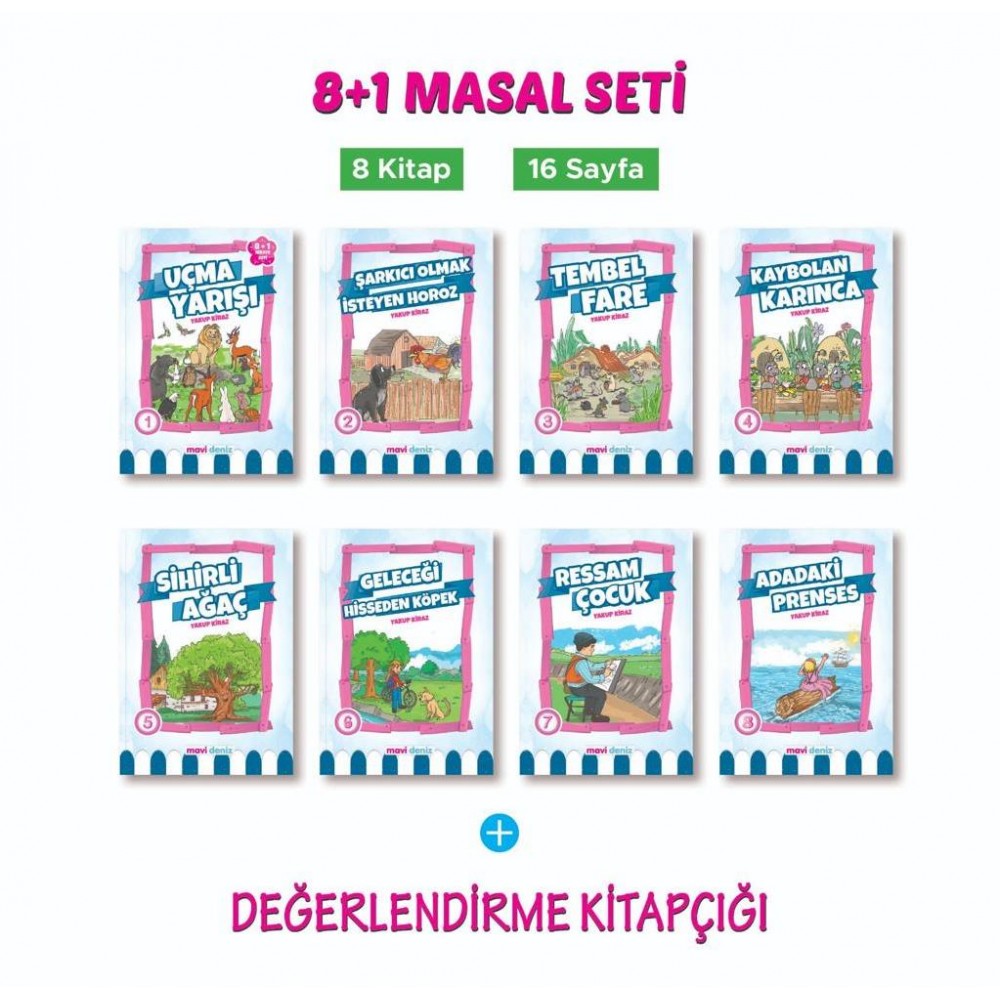 Masal Seti 8+1 Kitap