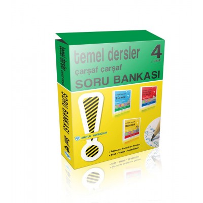 Çarşaf Çarşaf Tüm Dersler Soru Bankası 4 (Set)