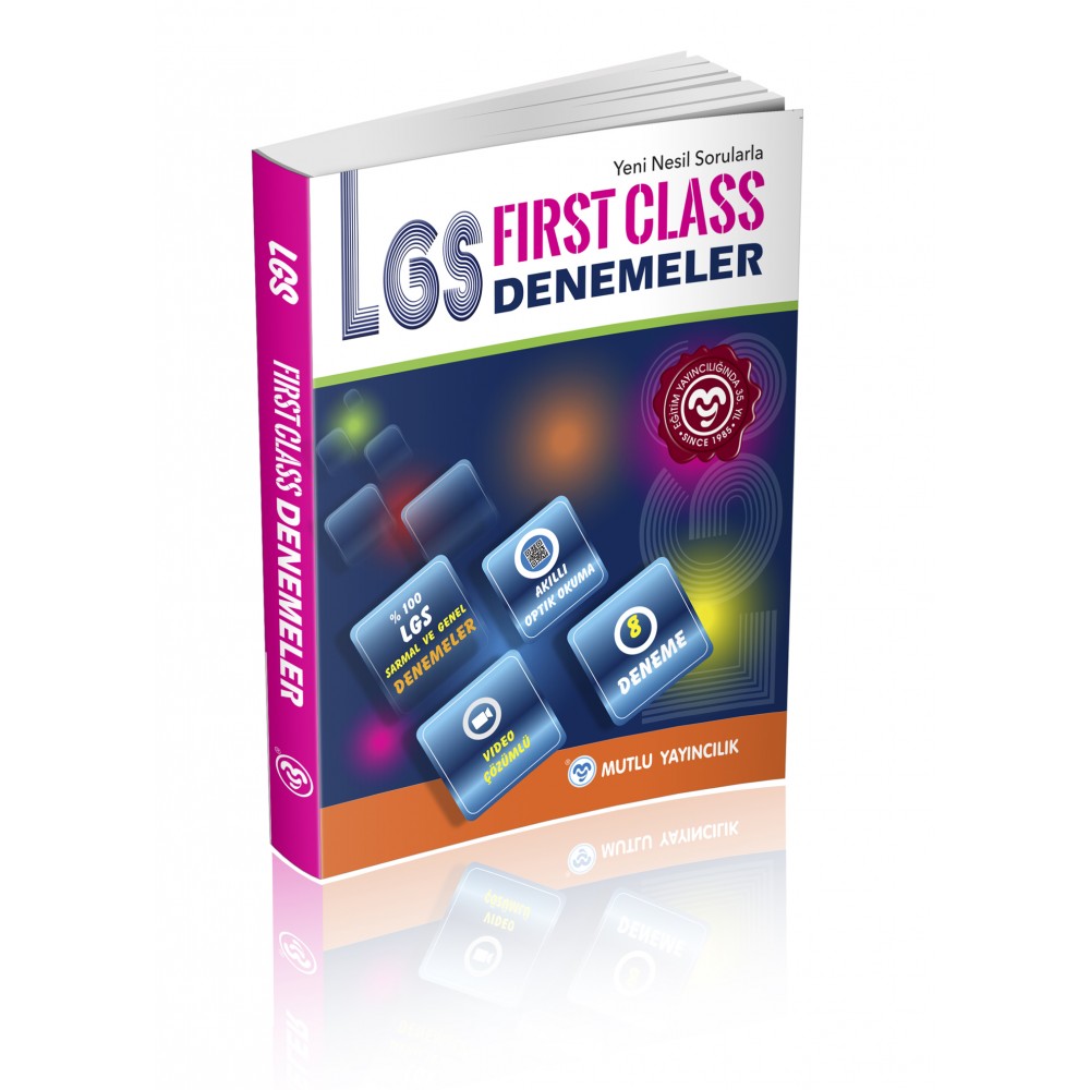 Yeni Nesil Sorularla First Class Denemeler 8.Sınıf ( 8 Deneme) Yeni Ürün !!