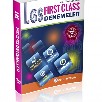 Yeni Nesil Sorularla First Class Denemeler 8.Sınıf ( 8 Deneme) Yeni Ürün !!