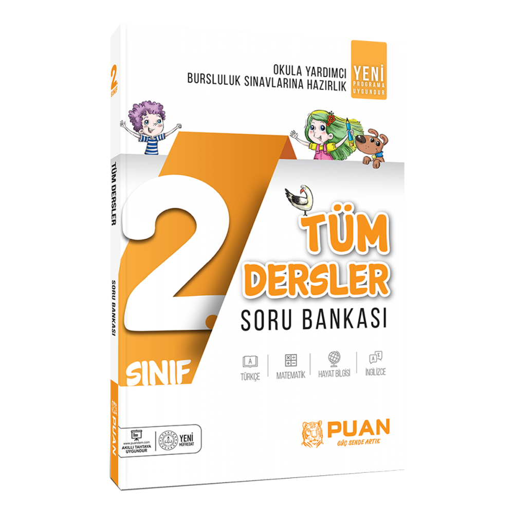 Puan Yayınları 2. Sınıf Tüm Dersler Soru Bankası