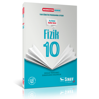 Sınav Yayınları 10. Sınıf Fizik Akordiyon Kitap