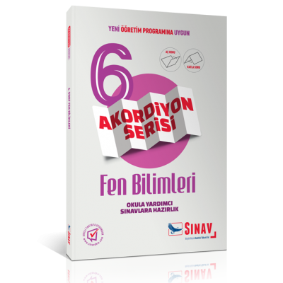 Sınav Yayınları 6. Sınıf Fen Bilimleri Akordiyon Kitap