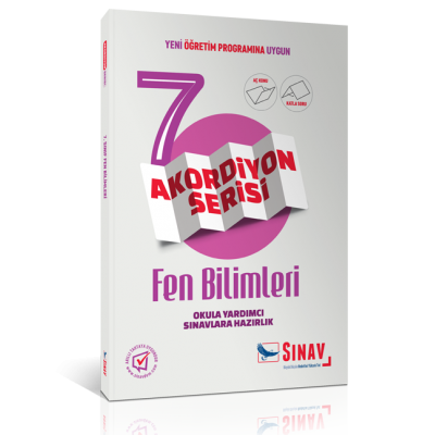 Sınav Yayınları 7. Sınıf Fen Bilimleri Akordiyon Kitap