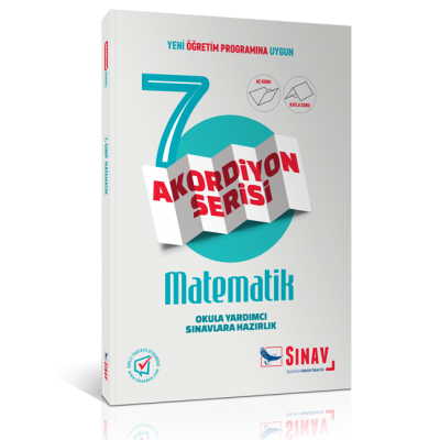 Sınav Yayınları 7. Sınıf Matematik Akordiyon Kitap