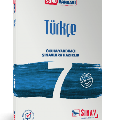 Sınav Yayınları 7. Sınıf Türkçe Soru Bankası