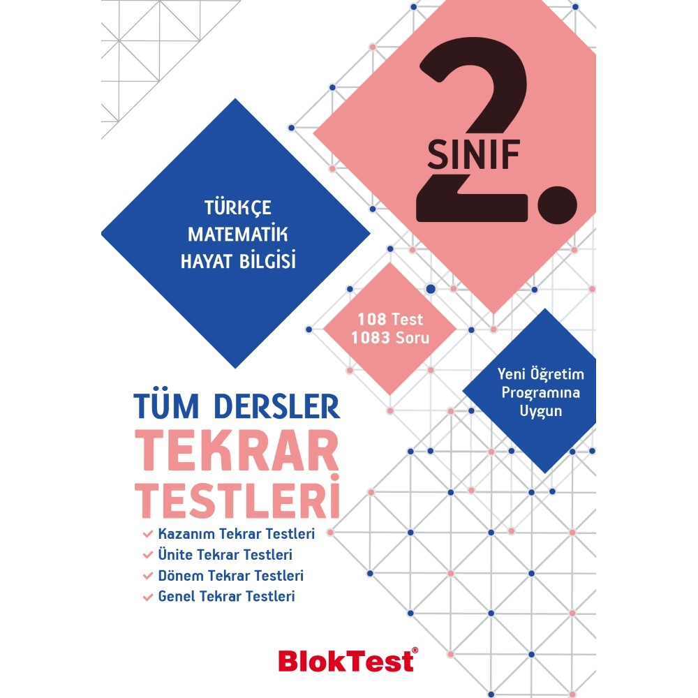 2.Sınıf Tüm Dersler Tekrar Testleri