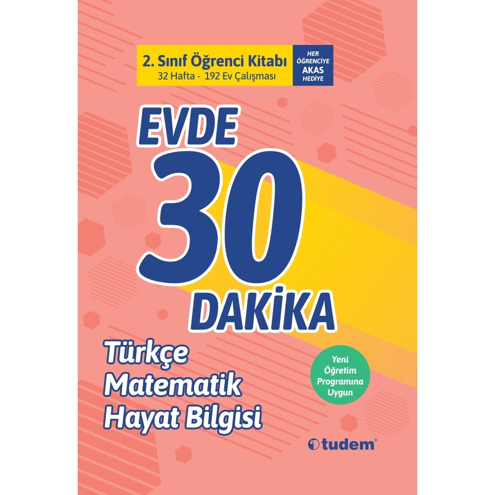 2.Sınıf Evde 30 Dakika Öğrenci Kitabı