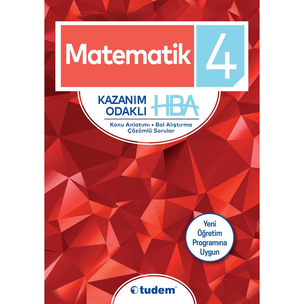 4.Sınıf Matematik Kazanım Odaklı HBA