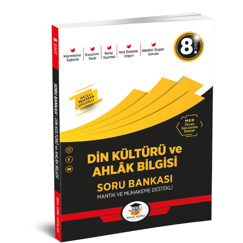 8. Sınıf Din Kültürü ve Ahlak Bilgisi Soru Bankası