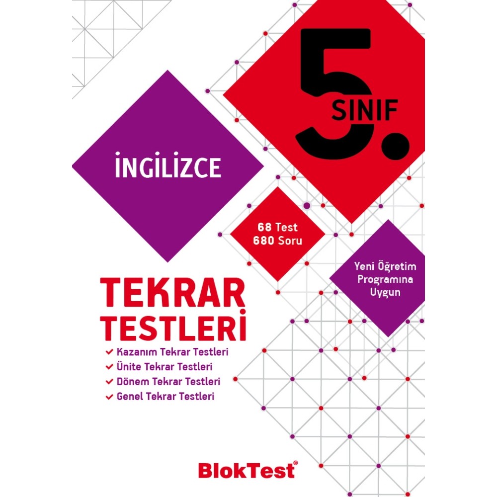 5.Sınıf İngilizce Tekrar Testleri